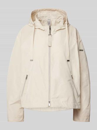 Cinque Jacke mit Kapuze Modell CATALANA in Beige, Gr&ouml;&szlig;e 42