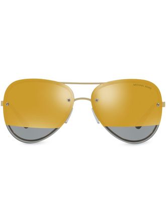 Michael Kors La Jolla aviator sunglasses - Gold