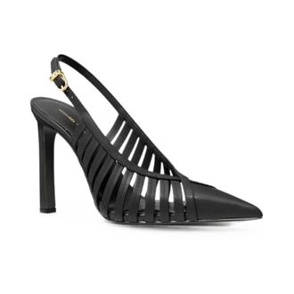 Michael Kors Adriana Leather Pump - female - Michael Kors - Pumps - Black - 4 1/2 UK - Shoes