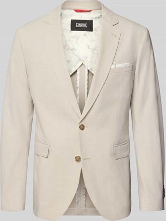 Cinque Regular Fit Sakko mit Reverskragen Modell Data in Beige, Gr&ouml;&szlig;e 102