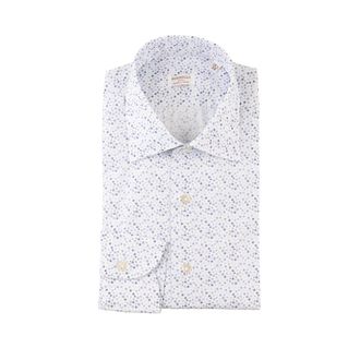 Borriello Casual Shirts, male, White, Size: 4XL Camicia 100% Cotone