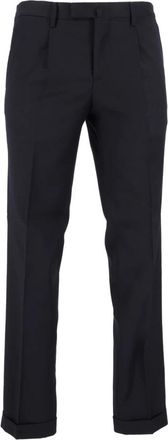 BRIGLIA 1949 Gestreepte Broek - Heren - Nette broeken - Blauw - S - Broeken