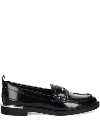 DKNY coin-detail loafers - Black