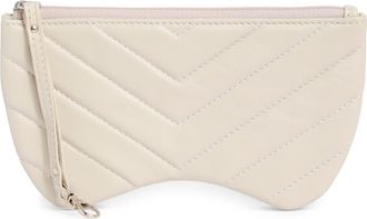 Mundi Quilted Eyeglass Case in Bone at Nordstrom Rack