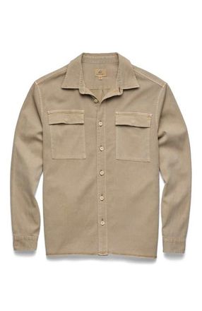 Surfside Supply Co. Scout Shirt Jacket in Chinchilla at Nordstrom, Size Xx-Large