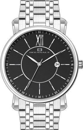 Oceanaut Mens Expedition Black Dial Watch