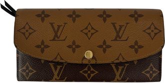 Louis Vuitton Monogram Reverse Monogram Reverse Monogram Canvas Long Wallet (Bi-Fold) (Pre-Owned)