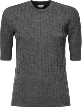 Bottega Veneta Ribbed Wool Sweater