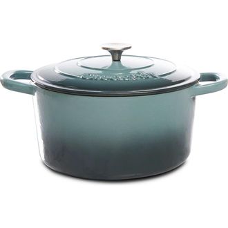 Crock-pot 7 Quart Round Cast Iron Dutch Oven in Grey at Nordstrom