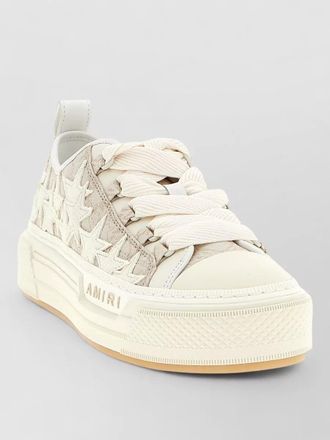 Amiri quad stars court low pull tab sneakers