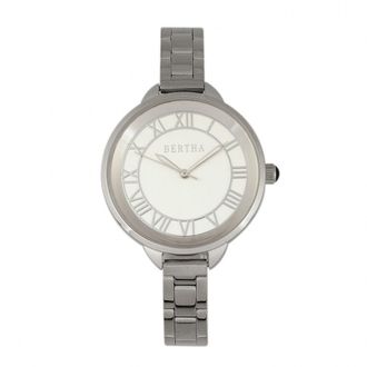 Bertha Sunglasses Madison Sunray Dial Womens Stainless Steel Watch