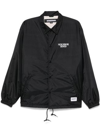Neighborhood windbreaker jacket - Black