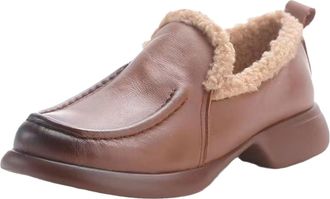 Generic Winter Boots Women Ankle Boots Soft and Comfortable Can Adapt To The Cold and Harsh Environment Soft Lites Boots Women (Brown, 5.5)