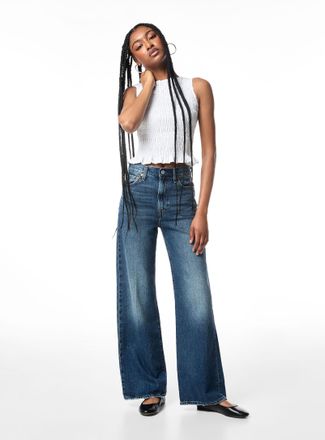Levi's Womens Ribcage wide-leg jean