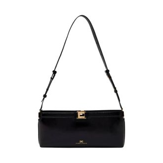 Elisabetta Franchi Shoulder Bags, female, Black, Size: ONE SIZE Shoulder Bags