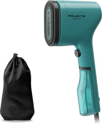 Rowenta DR2024 Pure Pop, Ferro da Stiro Verticale Portatile a Vapore, Utile per Stirare e Igienizzare i Tuoi Capi, con Sistema Reversibile