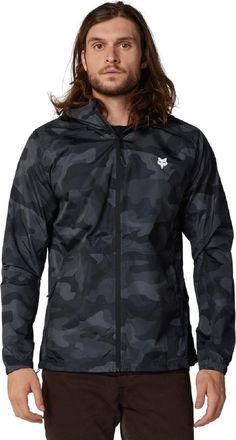 Fox Mens Fox Head Camo Bike Windbreaker Black XXL