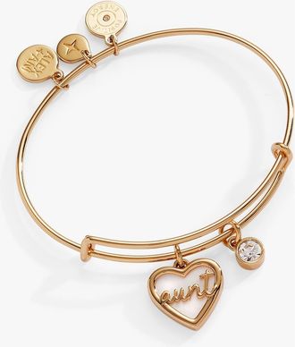 Alex and Ani Aunt Mother of Pearl Bangle in Gold at Nordstrom
