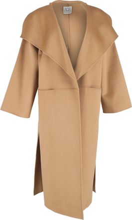 Toteme Signature sjaaljas in bruine wol