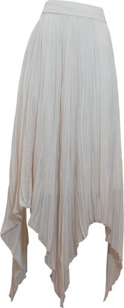 PESERICO Maxi Rok - Dames - Maxi Rokken - Wit - L - Rokken