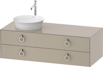 Duravit Duravit - Tulip Blanco, Mueble De Ba&ntilde;o Colgado En La Pared, Ancho