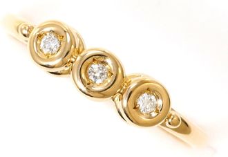 C&A Yellow Gold Yellow Gold (18K) Band Ring (Pre-Owned)