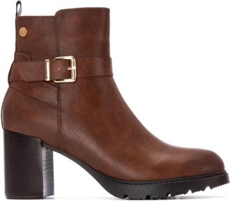 Xti Womens 144300 Ankle Booties In Camel