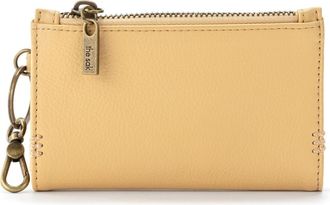 The Sak Encino Leather Card Wallet in Buttercup at Nordstrom