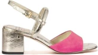 Laurence Dacade E24 Sandalen - Dames - Sandalen met hakken - Roze - 37 EU - Schoenen