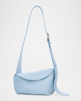 ショルダーバッグ・ポシェット Alexander Mcqueen Sling Crossbody - Leather - Blue Alexander McQueen Padlock Skull Blue Leather Satchel