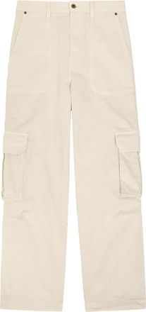 Loewe Straight-leg Cotton Cargo Trousers - Beige - 52 (IT52 / XL)