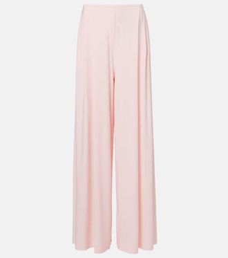 Norma Kamali High-rise wide-leg pants