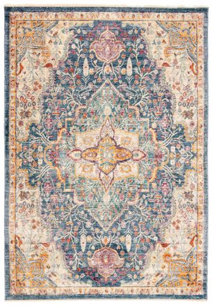 Safavieh Alfombra viscosa blu/viola 122 x 183 cm
