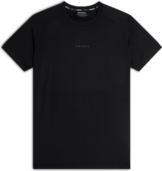 Freddy T-shirt Uomo in Jersey di Poliestere con Maniche Raglan