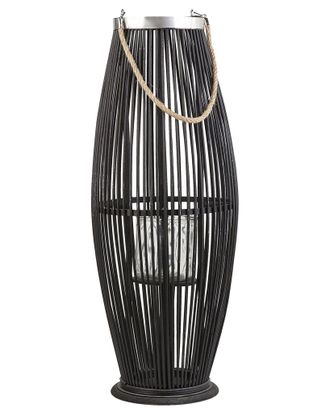 Beliani Lanterna Nera 72 Cm Tahiti