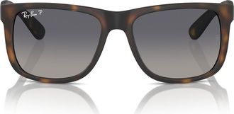 Ray-Ban Justin 54mm Polarized Sunglasses in Blue Havana at Nordstrom