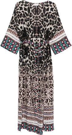 Pierre-Louis Mascia Pierre Louis Mascia Womens Printed Silk Dress
