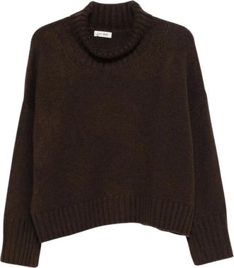 Soft Goat Truien & Vesten, Dames, Bruin, S, Kasjmier, Girlfriend Turtleneck Pullover