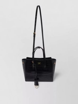 Balenciaga hampton mini shopper leather tote bag
