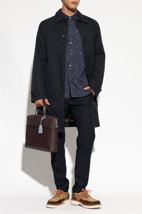 Paul Smith Coat With Pockets, Mens, Navy Blue