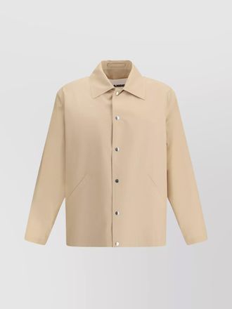 Jil Sander monogrammed jacket with refined look