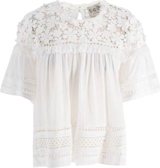 Sea New York Lace White Top Size XS