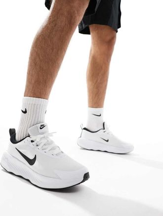 Nike Legend Essential 4 - Sneakers bianche e nere-Bianco