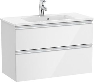 Roca Mueble Unik The Gap Compact 800x380 Bl Dos Cjn.lav.color Bl