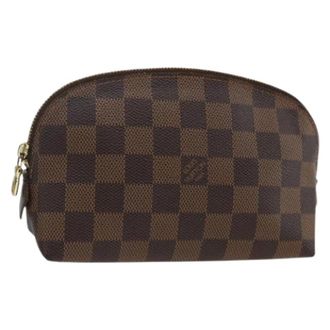 Louis Vuitton Pochette Pre-owned in Tela - - Pre-owned - Donna - Marrone - ONE SIZE