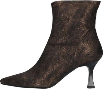 Notre-V Schoenen, Dames, Bruin, 40 EU, 2478S Enkellaarsjes