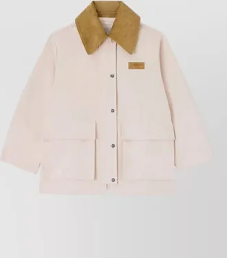Ganni short single-breasted jacket