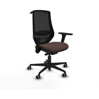 Piqueras y Crespo Piqueras Y Crespo D036g0h Silla De Oficina Negro Marr&oacute;n