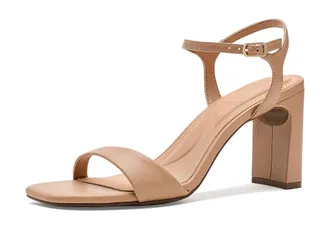 Anne Klein Beata Womens Sandals Tan : 8.5 M, Faux Leather