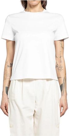 Max Mara Mxpdonata T-shirt - Dames - T-shirts - Wit - XS - Katoen - Tops